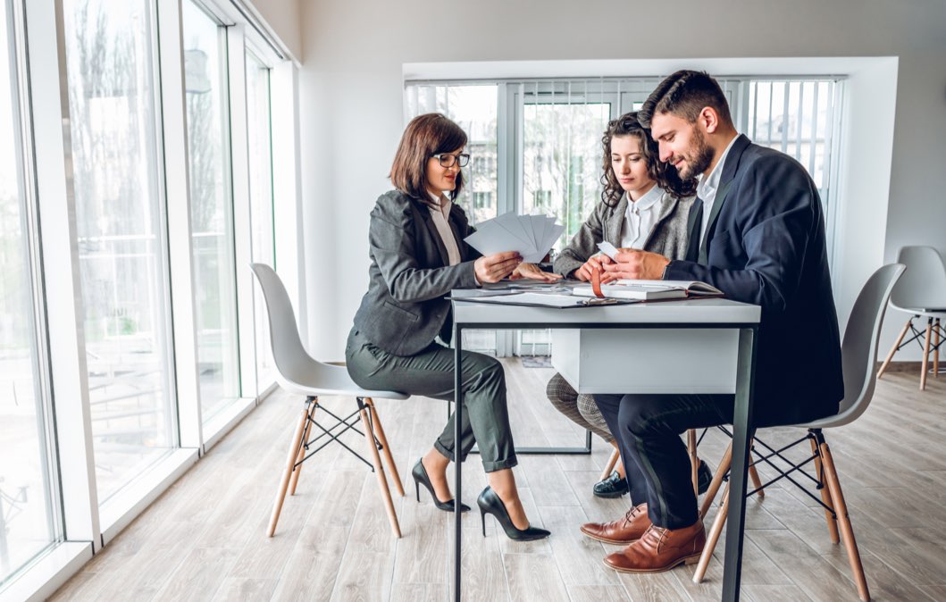 Business Team Talking